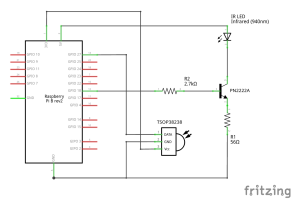 Detector circuit schematic